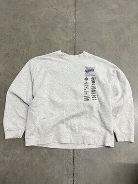 Vintage 2002 ISDE Czech Republic Motocross Sweatshirt USA World Trophy XL Grey